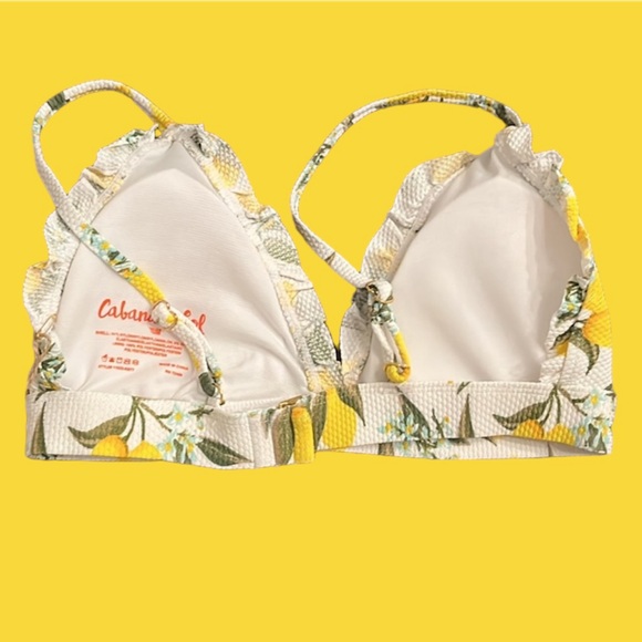 Lemon Print Spring Break Bikini Set - Picture 4 of 5